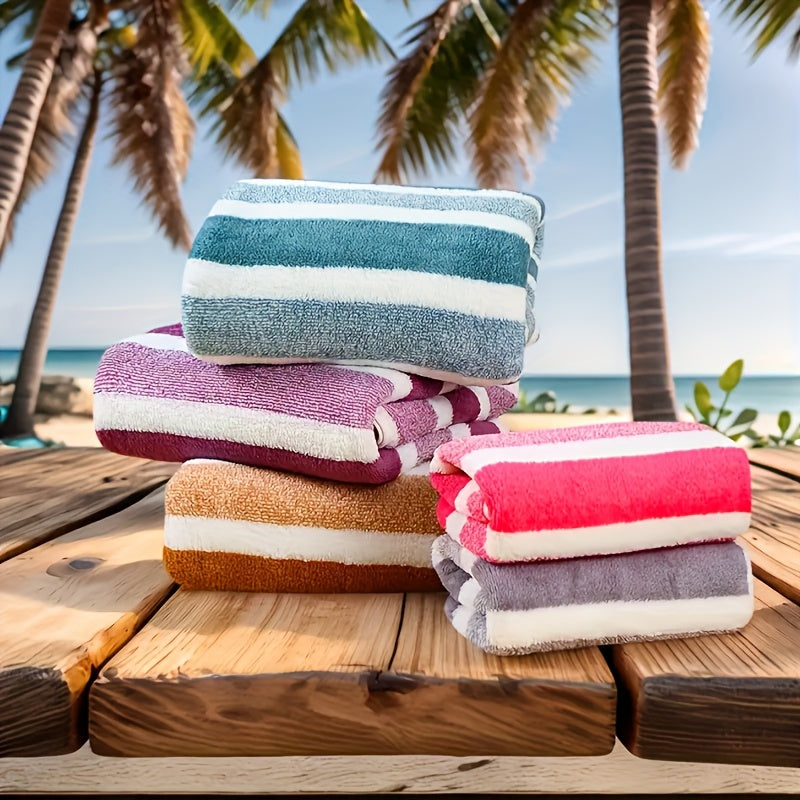 15pcs Luxury Towel Set - Majestic Plush, Super Absorbent, Quick-drying, Thick Coral Fleece Bath Towel, Suitable For Bathrooms, Spas, And Hotels - Includes 5 Bath Towels, 5 Hand Towels, And 5 Washcloths, The Perfect Holiday Gift, Wash Cloths